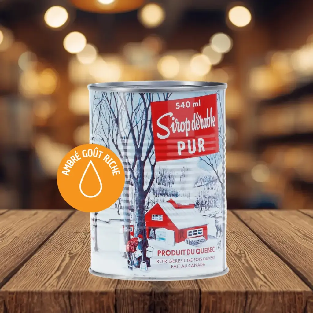 Sirop d'érable ambré (L'unité)