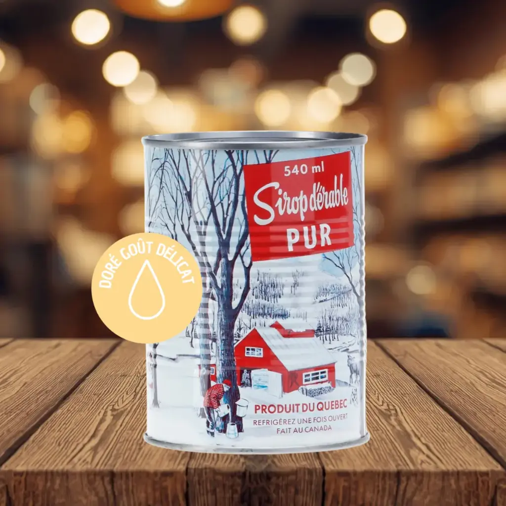 Sirop d'érable doré (L'unité)