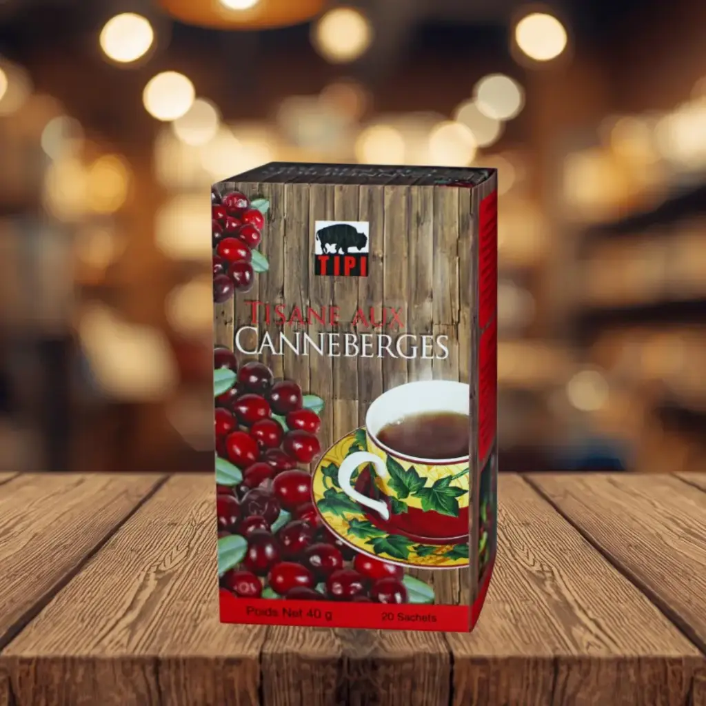 Tisane aux canneberges