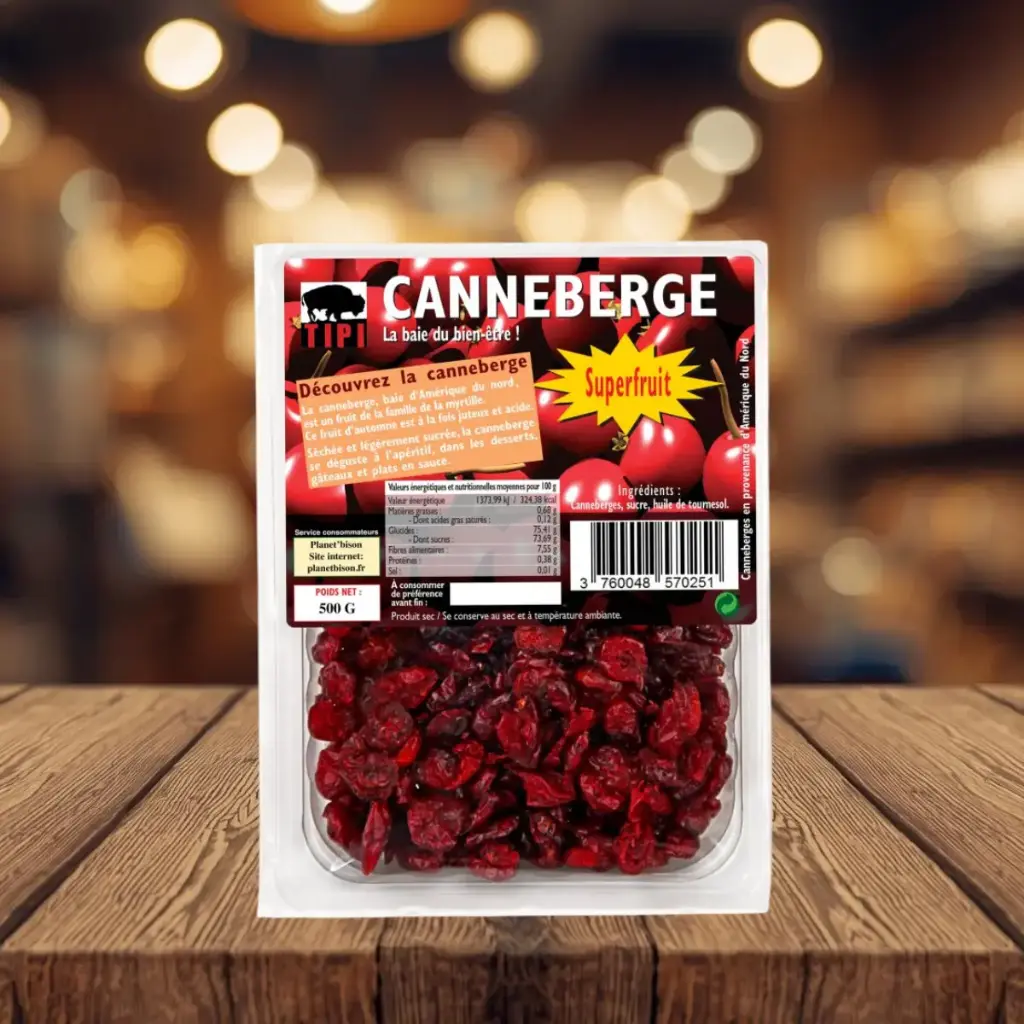 Canneberges séchées 500g