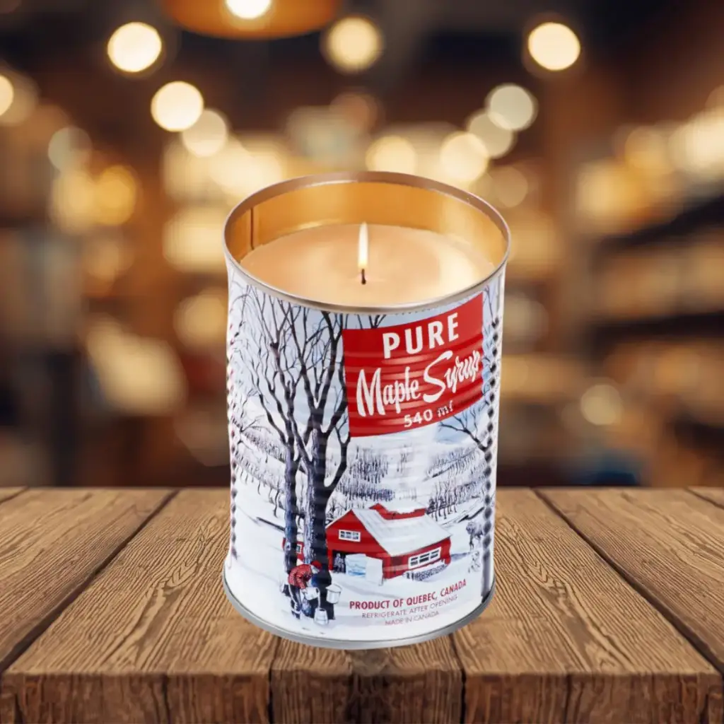 Bougie à l'érable