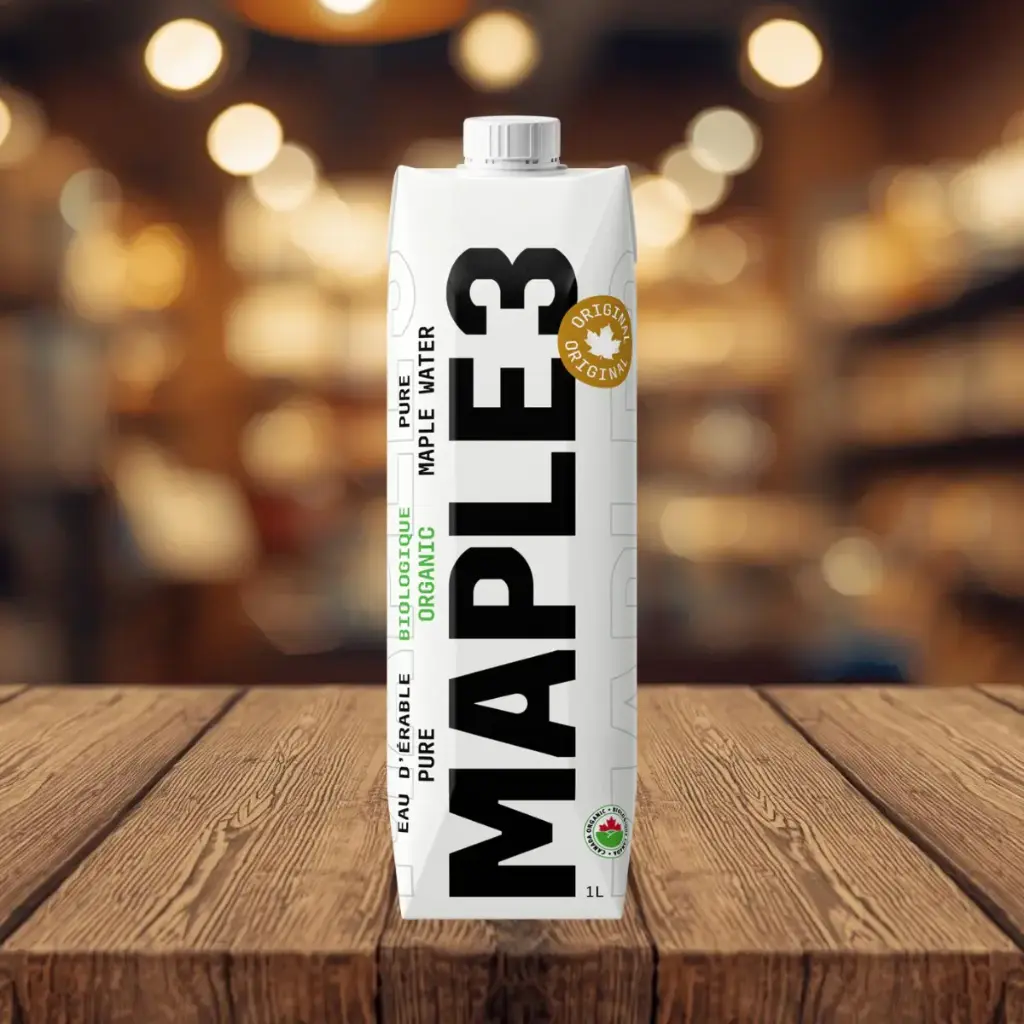 Eau d'érable pure et biologique